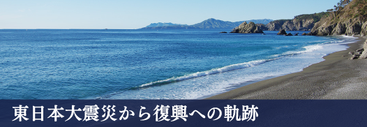 東日本大震災から復興への軌跡